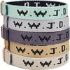 ¿Qué haría Jesús?. Pulsera de muñeca con estampado jacquard de letras, cinta, pulsera WWJD unisex, pulsera ajustable