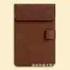 Bloco de conferência A4 clipe couro prancha de registro negócios magnético porta-caneta pasta de escritório clipe para anotações