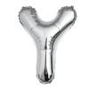 Balão de Filme de Alumínio com Letra Spot 18 polegadas Festa de Aniversário Gorda Balão de Filme de Alumínio Layout do Local Balão de Folha de Alumínio Venda Quente