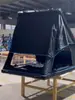 Tienda de campaña Yanghandedi de alta calidad, 100% impermeable, con estructura de aluminio, techo triangular y pentagonal