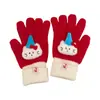Nuevos Guantes de Invierno Cálidos Dopamina Creativos con Empalme Sin Dedos Pantalla Táctil Versátiles para Niñas Ciclismo a Prueba de Frío Guantes de Cinco Dedos