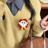 Botão de Crochê Feito à Mão Lã Tricô DIY Kit de Material de Crochê para Boneca de Ovelha Pingente Cardigan Suéter Botão Decorativo