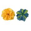 Simulación de cabeza de flor de peonía de 14 cm, flor de peonía francesa de seda, bricolaje, decoración del Festival de los Faroles de Loto, accesorios para la cabeza Hanfu