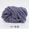 Hilo islandés extra grueso, popular en Corea, para hacer a mano gorros, bufandas y mantas; suministros de tejido hechos a mano disponibles del fabricante