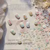 Pegatinas Tomoni para Uñas con Relieve Populares Pequeñas Frescas y Dulces Pegatinas para Uñas Dibujos Animados Refrescantes Joyería de Verano Pegatinas