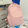 Nueva Bolsa para Mujer Color Macarrón Mochila Femenina Resistente al Desgaste Mochila Estudiante Mochila Casual para Viajes de Negocios Gran Capacidad