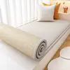 Alfombrilla para Ventana Voladiza de Doble Cara Cojín para Reposapiés de Ventana de Terciopelo de Oso Bambú Impermeable Cojín Universal para Balcón de Cuatro Estaciones Nuevo 2024