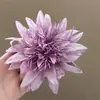 Mar de Flores Roxas, Presilha de Cabelo de Lírio Super Feérica, Presilha de Cabelo de Flor Anêmona do Mar, Acessório de Cabelo Atmosférico e Bonito para uma Sessão de Fotos Deslumbrante
