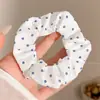 Faixa de cabelo de elástico infantil para menina, anel de cabelo elástico alto, acessórios de cabelo para meninas, não machuca o cabelo, corda de cabelo fofa, adorno de cabeça