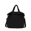Bolsa de Ombro Lisa Simples, Bolsa Transversal de Alta Qualidade para o Dia a Dia, Aparência Sofisticada, Grande Capacidade, Bolsa Tote Portátil Texturizada