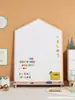 Pizarra magnética para niños, pizarra pequeña para el hogar, pizarra para grafiti sin polvo para bebés, pizarra blanca tipo soporte para escribir, borrable con pincel