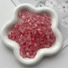 50 Piezas de Explosivo Cristal de Hielo Agrietado Degradado de Dos Colores Cubo de Azúcar Cuentas de Vidrio Material para Bisutería de Pasador de Pelo Antiguo Pulsera