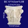 Vigas Cabezales de Columna Sólida de Madera Tallada de Dongyang, Arcos de Madera Tallada, Relieves Decorativos de Chimenea, Cabezales de Columna Romana, Tallado de Relieve Tridimensional, Tallado de Relieve Redondo