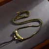 Cordón Tejido a Mano de Jade de Alta Gama Estilo Tíbet, Cordón para Colgante de Ámbar
