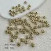 Plástico CCB espaçador tipo wafer espaçador circular contas espaçadoras geométricas perfuradas transfronteiriço DIY joias artesanais pulseira colar acessórios