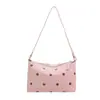 2026 Bolso Personalizado Nuevo para Mujer Gran Capacidad Versátil Bolso de Hombro Único de Moda Tendencia Bolso Cruzado Estilo Casual Simple Perezoso