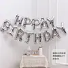 Decoración de escena de cumpleaños para niños y niñas, accesorios de fotografía, fondo de globos para fiesta de bebés, tela colgante