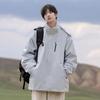 Ropa de Herramientas Funcionales para Hombre Otoño e Invierno Nuevo Traje de Montaña Casual con Capucha Impermeable Cortavientos para Exteriores Tres en Uno