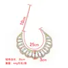 Venta al por mayor de fábrica de collares para mascotas con estilo de lujo ligero, totalmente incrustados de diamantes brillantes, collares para gatos y perros, accesorios de decoración para mascotas