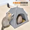 Tienda de campaña para gatos Perrera de verano Perrera interior Universal para las cuatro estaciones Casa para gatos semicerrada Casa para mascotas Casa para mascotas