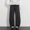 Novas Calças Casuais Masculinas de Outono/Inverno 2026, Largas, Plissadas, com Leve Curva, Simples e Versáteis, que Alongam a Figura, Calças Casuais Modernas