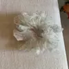 Goma para el pelo romántica de organza a cuadros estilo francés, hace que la cara se vea más pequeña, accesorio para el pelo dulce simple retro francés, estilo nuevo