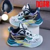 Novos Sapatos Infantis de Inverno com Plus Veludo para Treino, Corrida e Basquete, Sapatos Esportivos Antiderrapantes para Crianças Pequenas, Médias e Grandes, Modernos