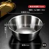 Fábrica Puede Personalizar Logo Tazón Coreano de Vino de Arroz Dorado con Asa Tazón para Snacks Tazón Especial para Cocinar Tazón de Acero Inoxidable 304