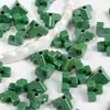 Jenga Cuadrado Colorido Dingyi Luna Fría Cuentas Acrílicas Galvanizadas con Agujero Pasante Cuentas Sueltas Cadena para Teléfono Móvil DIY Accesorios de Joyería
