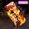 Adequado para Capa de Celular Apple 14Plus Nova Luz de Chamada Incoming para Iphone16 13 Anime 15Pro Modelo Masculino 12Pro