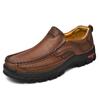 Estación Independiente Amazon Explosiones Transfronterizas Zapatos de Cuero para Hombre Mocasines de Cuero Genuino Talla Grande Zapatos Casuales de Cuero para Hombre Zapatos de Montañismo