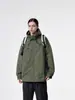 Chaqueta Cortavientos Americana para Hombre Primavera y Otoño 2025 Nueva Ropa de Trabajo Funcional para Exteriores Chaqueta de Asalto Tops