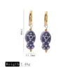 Aretes Pequeños de Peces Transfronterizos, Lujo Ligero y de Gama Alta Diseño de Verano para Mujer Aretes de Nicho, Aretes, Dopamina de Verano
