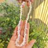 Collar de Grava Irregular de Cristal Playa Versátil Hecho a Mano Cadena para Clavícula con Cuentas Joyería al por Mayor