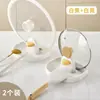 Suporte de Armazenamento para Tampas de Panela Organizador de Utensílios para Bancada de Cozinha Fácil de Limpar Multifuncional Suporte para Espátula Suporte de Armazenamento Suporte para Tampas de Panela