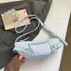 Bolso de Hombro Dulce y Elegante con Estampado de Estrellas, Simple y Moderno, Bolso Tipo Dumpling de Gran Capacidad, Adecuado para el Trabajo y los Trayectos, Bolso de Axila, Estilo Coreano, Diseño de Nicho