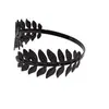 Pulseira Cruzada Europeia e Americana Mais Vendida Personalizada Criativa Deusa Romana Folha Pulseira Feminina Folha Exagerada Anel de Braço Pulseira
