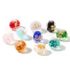 Cuentas Martilladas, Cuentas Sueltas, Cuentas de Vidrio Hechas a Mano, Accesorios para Pulseras, Materiales para Ensartar DIY, Bisutería, Suministro Directo de Fabricantes, Mayoreo