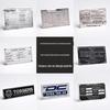 Placas Metálicas Personalizadas, Placas de Nome em Liga de Cobre e Alumínio, Placas de Ferro Laser Anti-Corrosão em Aço Inoxidável com Painéis de Logotipo Gravados