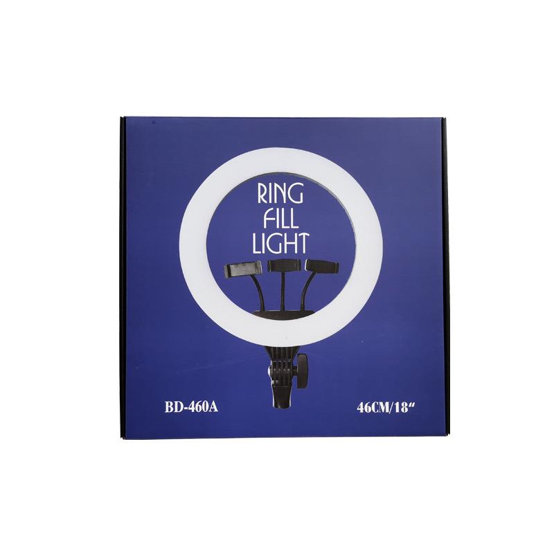 Ring light 18寸46cm三色拍照直播摄影摄像环形补光灯批发