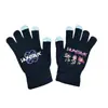 Gorro + Guantes 2025 Amazon Nuevo Drama Coreano Personaje de Dibujos Animados Estampado Gorro de Punto Gorro de Lana Gorro Cálido