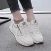 Zapatos de Mujer de Talla Grande de Comercio Exterior, Zapatos Casuales de Bloques de Color, Zapatillas Planas de Moda Nueva Primavera 2026 para Mujer H2517
