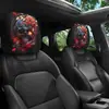 Funda para reposacabezas de coche con estampado de retrato más vendida de Amazon, funda de almohada universal para el cuello para el coche, se puede personalizar con etiquetas y se envía según tu diseño