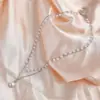 Corrente da Moda Simples Colar de Pérolas Multicamadas Pingente de Pérola Influenciador da Internet Retro Moda Pulseira de Pérolas Colar