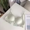 Sujetadores para Chicas de Secundaria, Conjunto de Ropa Interior para Mujeres de Pecho Pequeño con Push-Up para Estudiantes de Secundaria, Sujetador de Algodón Puro sin Aros para Mujeres