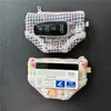 Encaje de algodón ropa interior pequeña mini linda bolsa pequeña boca sobre rojo bolsa para llaves bolsa de almacenamiento de cambio al por mayor