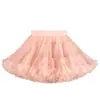 Directo del fabricante: Falda de tutú de tercera generación para adultos, falda de malla súper abultada, minifalda estilo ballet dopamina, media falda de baile