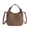 Bolso de Cubo Retro Moda Coreana 2026 Primavera/Verano Nuevo Bolso de Hombro de Alto Valor Bolso Cruzado Simple para Viajes y Uso Diario