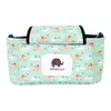 Bolsa Colgante para Carrito de Bebé Mamá Bolsas Colgantes para Carrito Bolsa de Almacenamiento para Artículos Varios Bolsa Multifuncional para Mamá y Bebé + Correa para el Hombro