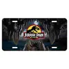 Placa decorativa de metal estaño personalizada creativa serie Jurassic en stock directo de fábrica Amazon AliExpress